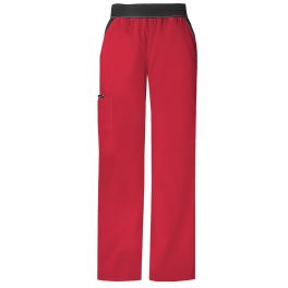 Pantaloni Cargo Pocket in Red
