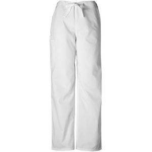 Pantaloni Unisex White
