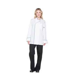 Cool Breeze Chef Coat with piping